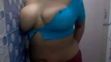 Desi sex mms of busty boobs housewife played with boobs