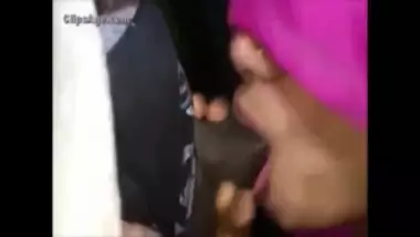 Sexy Muslim bhabhi drinking the cum of her boyfriend