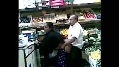 Boob Grab and Fuck in Fruit Shop