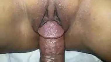 Desi bhabi’s clean shaved pussy fucked by hubby