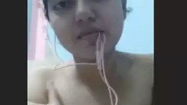 Cute Girl Boobs Show in Video call