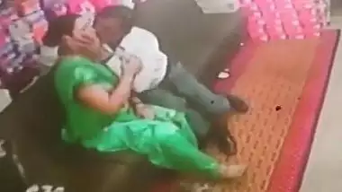 Desi tharki uncle forcefully smootch aunty in shoe shop