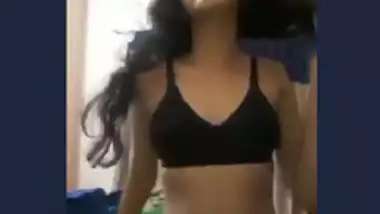 Desi cute girl selfie video