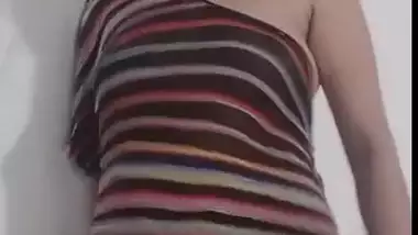 Sexy Desi Girl Showing boobs on Tiktok 4 Videos marged