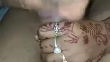 Newly Married Desi couple hot sex video