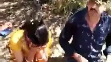 Desi paramours caught fucking outdoors by strangers