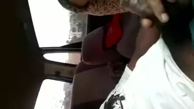 indian wife awesome bj in car