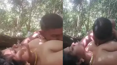 Tamil sex video aunty fucked nude in forest