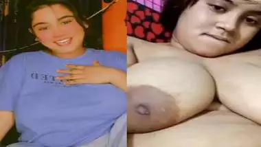 Big boobs girl nude masturbation with cucumber