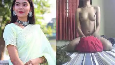 Slim Bangladeshi girl viral outdoor sex and nude at home