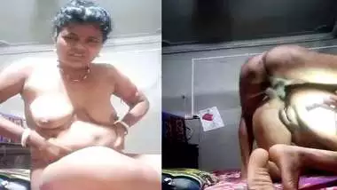 Village wife anal fucking by husband at home